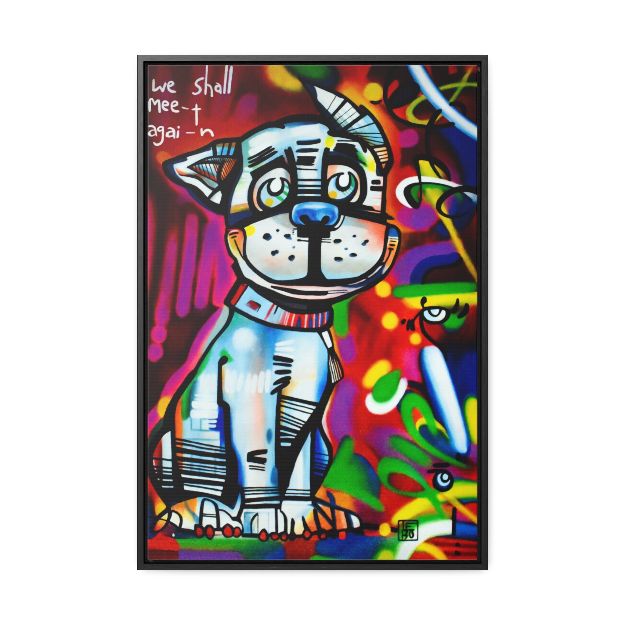 We Shall Meet Again - Lebo Framed Premium Gallery Wrapped Canvas